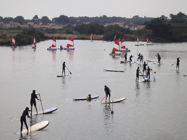 kitesurf paddle ile de noirmoutier